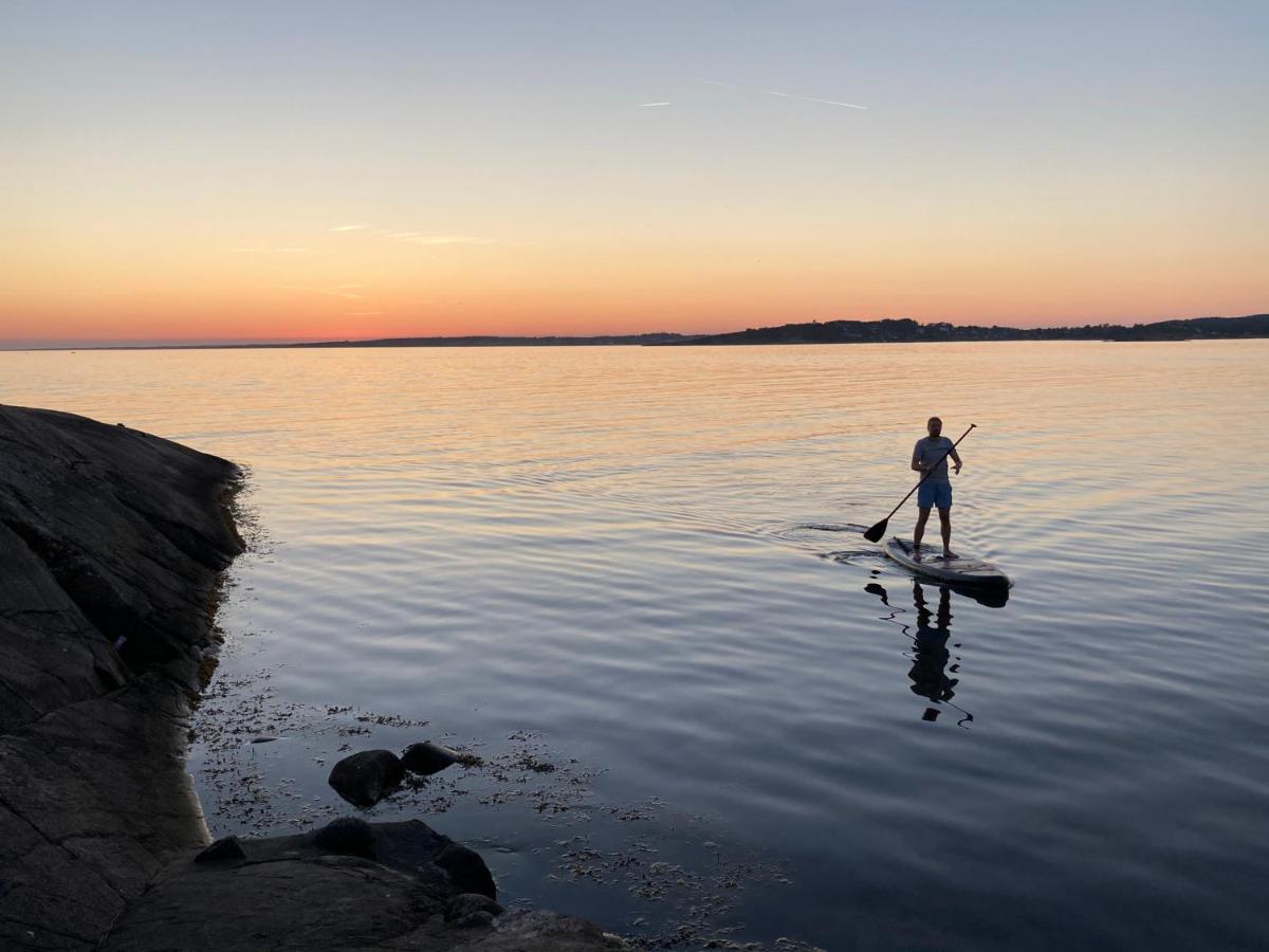 Sjoestugan Vallersvik Frillesas Luaran gambar